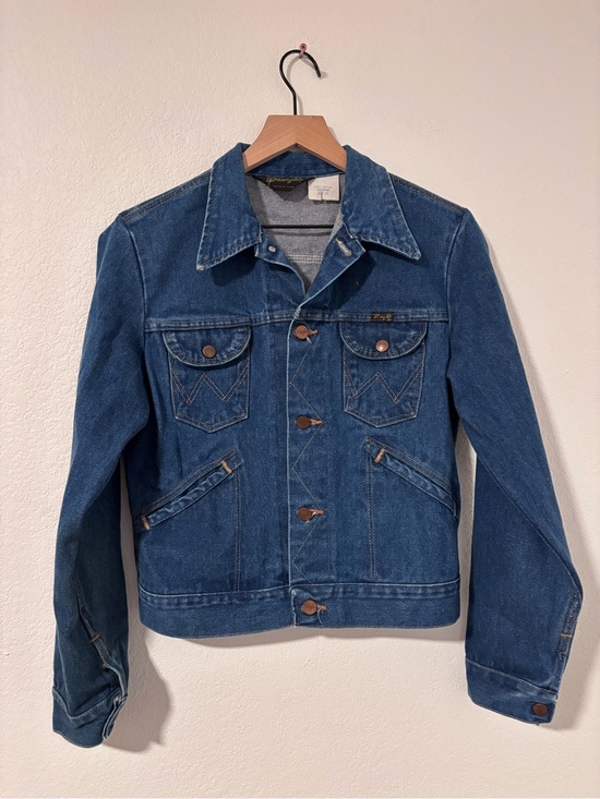 Wrangler Other - Vintage Wrangler 1970’s Denim Trucker Jacket Size 20 Made in USA